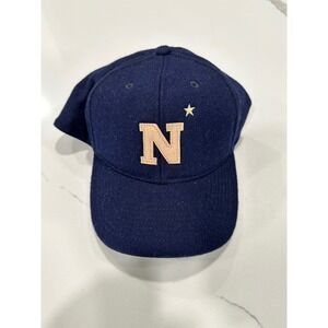 Legacy Navy Hat‎ Cap Adjustable Leather Strapback Baseball